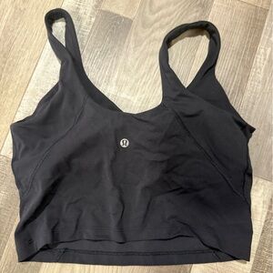 Lululemon align tank black size 10 (a/b cup) like new